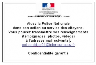 La police ouvre une boîte mail pour les plaintes anonymes