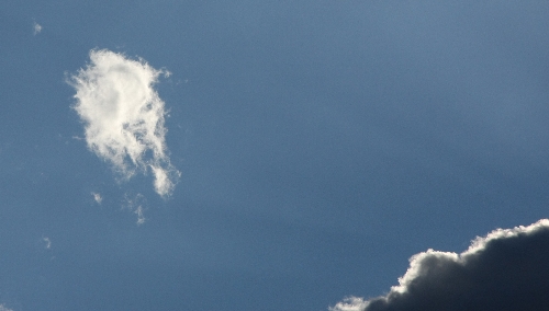 nuage d' eau et formes