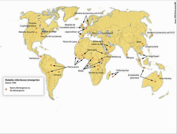 foyers maladies infectieuses