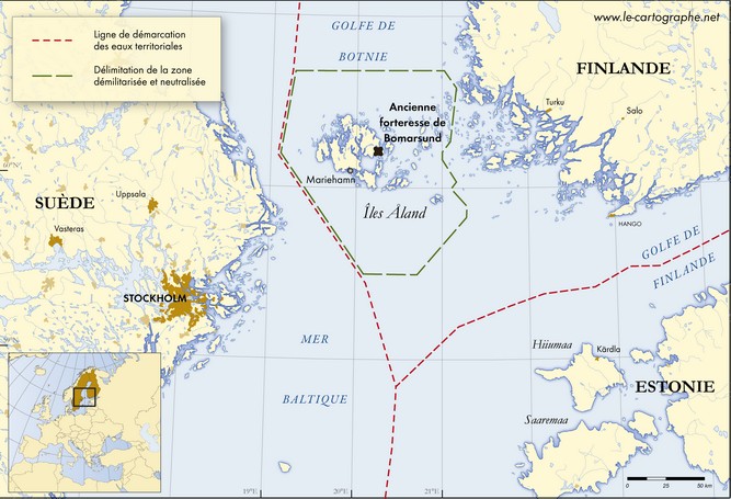Iles Åland - www.le-cartographe.net