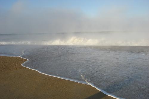 La plage des Cavaliers - 1er Janvier 2008